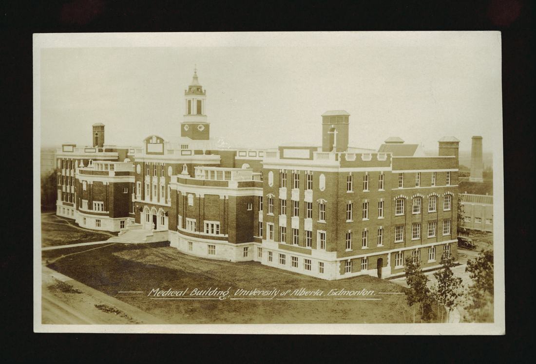 A historic university building in Edmonton