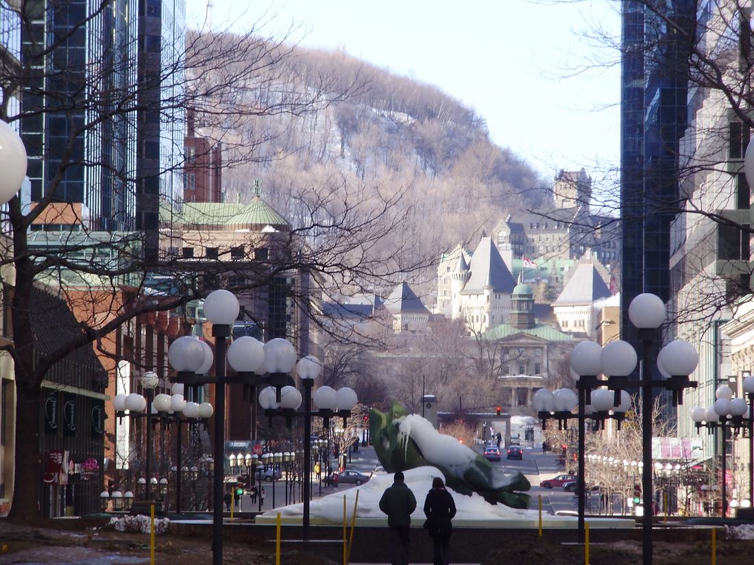A historic university building in Montreal